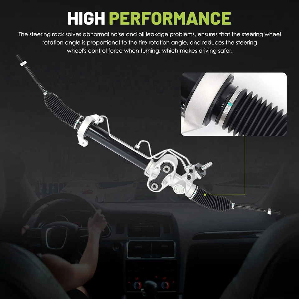 Power Steering Rack And Pinion Assembly for Chevrolet Silverado 1500 2007- 2013 Foto 2 de 4