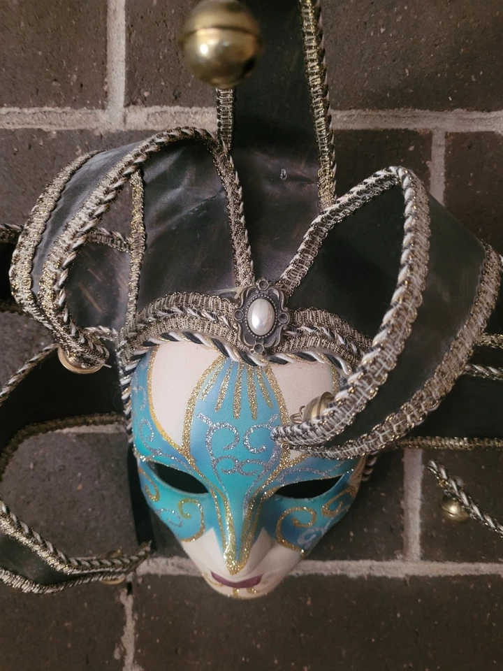 Máscara veneciana Art Craft Joker Foto 3 de 4