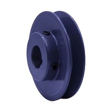 1/2 In Fixed Bore 1 Groove V-Belt Pulley 3.45 In Od, Ak34x1/2
