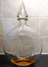 Huge Vintage Guerlain Shalimar Perfume Bottle. France. 16 Fl oz. 25cm Tall