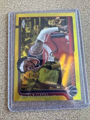 2025-26 Topps Chrome Richie Holmes #236 Yellow /275