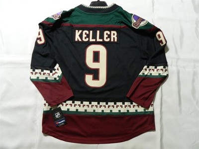 Official Clayton Keller Arizona Coyotes Breakaway Alternate Jersey Medium 