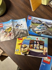 Used Lego City Airplane Set # 3182