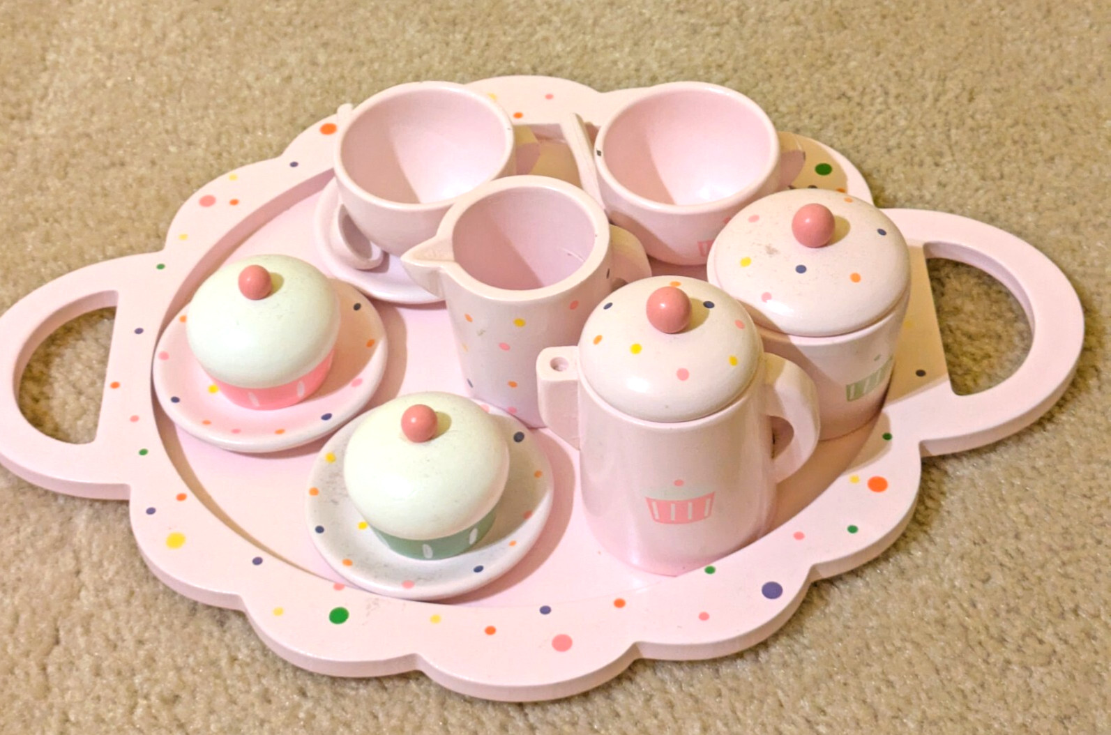 For Little Girls, Pretend Play Tea Party Set Toy