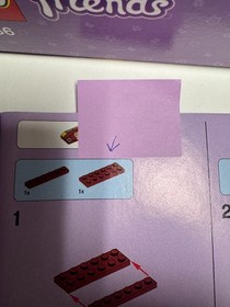 LEGO FRIENDS: Emma's Horse Trailer (3186) - 99.9% complete with box and stickers