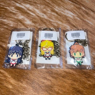 Sailor Moon Crystal Rubber Charm Set of 3   Used, Unopened, Veiled by LongTerm