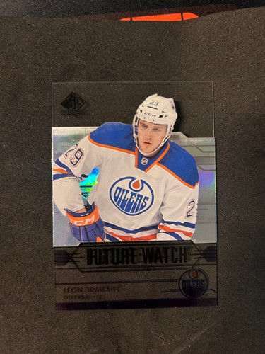 Leon Draisaitl #277 — 2023 SP Authentic Acetate Retro Future Watch hockey card