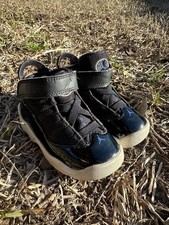 Nike Air Jordan 6 Rings Toddler Sneakers 323420-016 Sz 6C Blue White Black