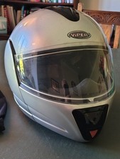 Viper Flip Front Motorcycle Helmet XL 61cm