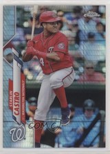 2020 Topps Chrome Update Target Prism Refractor 3/99 Starlin Castro #U-42 a8a
