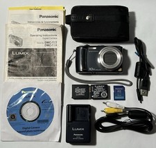 Panasonic Lumix DMC-TZ4 8.1MP Black Compact Digital Camera