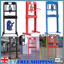 6/12/20 Ton Hydraulic Press Industrial Bench Machine Workshop Standing Bearing