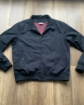 Schott NYC Stardust Jacket CABL1220 Navy Blue Plaid Lining Size Xl