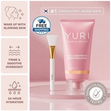 Yuri Korean Collagen Night Wrapping Mask 75ml Hydrating Sleeping Mask New In Box