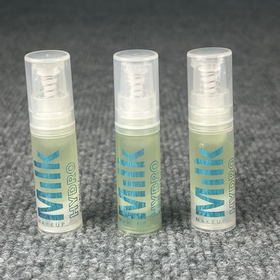 THREE x MILK Makeup Hydro Grip Primer Hydrating Mini 4ml .13oz each Award Winner