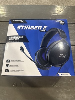 HyperX Cloud Stinger 2 Wired Over-Ear Gaming Headset - Black