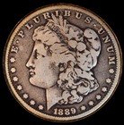 1889 CC Silver Morgan Dollar $1 VG Coin SCARCE KING CC  NO RESERVE, INSURED SHIP — photo 1