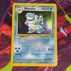 Blastoise Holo Pokemon Card 2/102 Base Set WOTC 1999 Rare Shiny Lightly Played