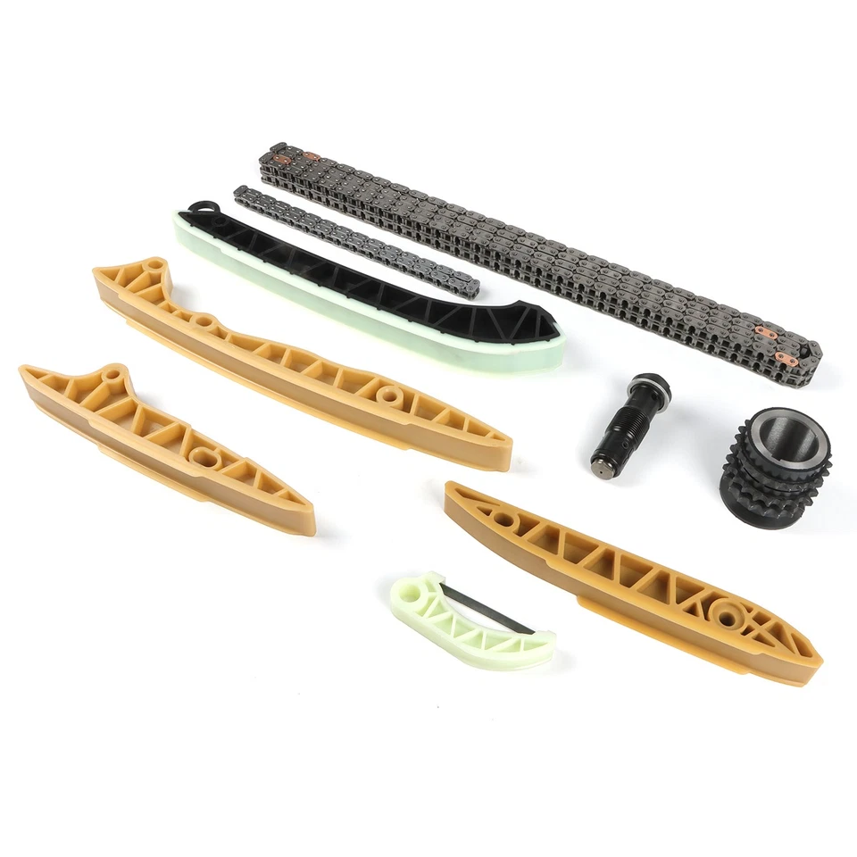 Kit de cadena de distribución para 05-15 Mercedes-Benz GLK350 CLK350 E350 S400 3,5 L 3,0 L 5,5 L Foto 3 de 4