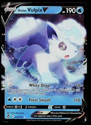 Alolan Vulpix V 033/195 Silver Tempest