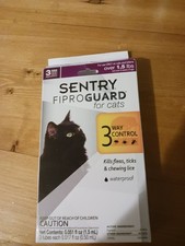 Flea And Tick Prevention Topical Treatment For Cats Kittens Over 1.5 Pounds 3Mo