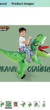 Inflatable Costumes for Kids, Tyrannosaurus Blow Up Costumes, Riding a Dinosaur