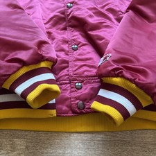Vintage Washington Redskins Pro Line Starter Satin Bomber Jacket Men's Xl NFL