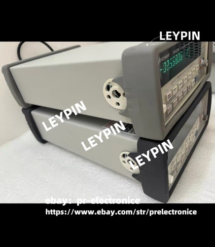 HP Agilent Keysight 34420A 7 1/2 bit nanovolt/Appearance with cable 34012A - Bild 4 von 4