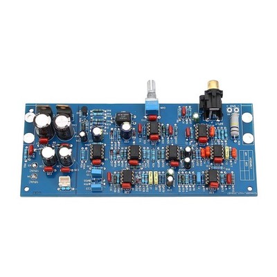 Professional Subwoofer Filter Preamplifier Board NE5532x8 with Gain Adjustment