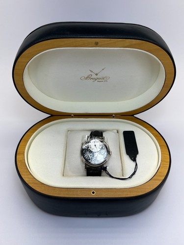 Breguet Tradition 7067 GMT 40mm 18K White Gold - 7067BB/G1/9W6