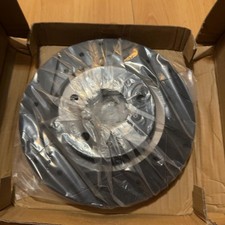 Dynamic Friction 633-39023L DFC Brake Rotor - Drilled and Slotted - Black