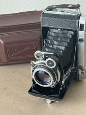 MOSKVA 5 KOMZ 6x9 Klappkamera  mnt Etui/ russische Kopie der Super Ikonta II