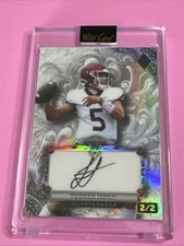 Tucker Horn 2024 7 Card Stud Auto SSP #/2 Rare 💎 Signed Ships Fast!