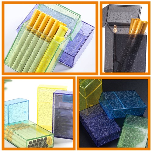 Cigarette Case Protector Man and Lighter Holder Plastic Container - Picture 11 of 12
