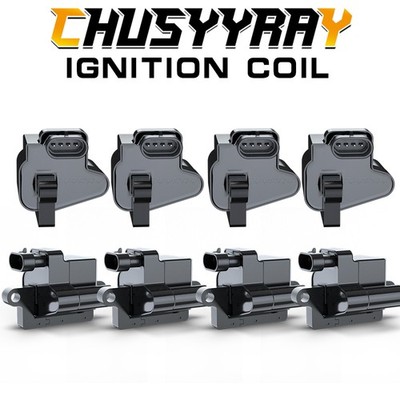 D581 High Performance Ignition Coil Pack Square For Chevy GMC 4.8/5.3L 6.0L 8.1L