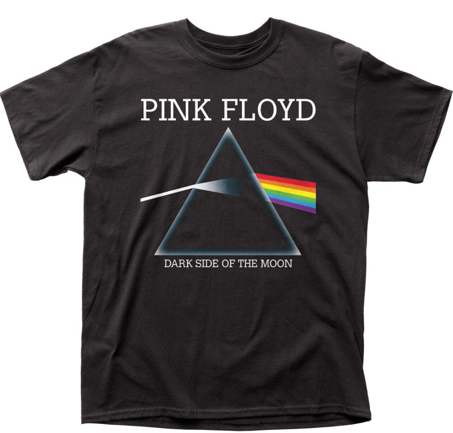 Pink Floyd Dark Side of the Moon Men's Rock Band T-Shirt