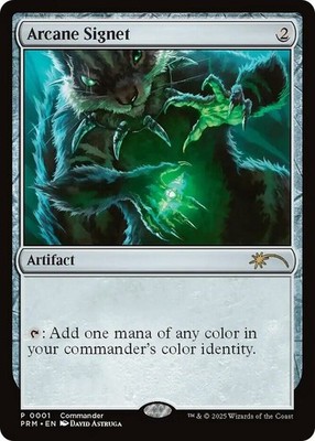 MTG Arcane Signet (CommandFest 2025), NM-Mint, English Promo: Grand Prix/Magicfe