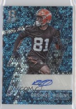 2016 Panini Spectra Rookie Auto Neon Blue 79/99 Rashard Higgins #212 Auto w6m