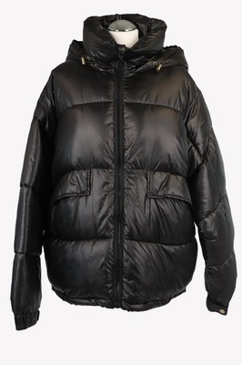 Twinset Milano Damen Jacke Gr. 42 (IT 46) Schwarz Jacke Steppjacke  Jacke