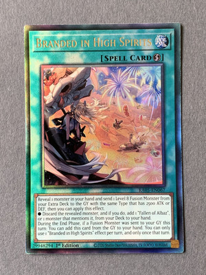 Yu-Gi-Oh! - Branded in High Spirits - RA05 - Ultimate Rare - NM