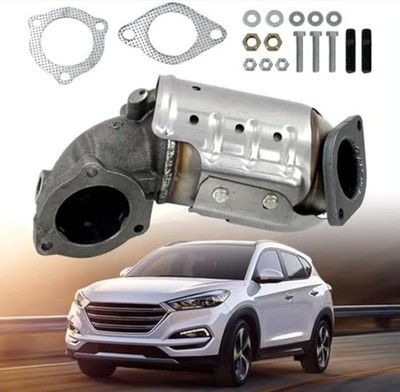 33362 Front Catalytic Converter with Gasket Kit Compatible with 2016-2018 Hyunda