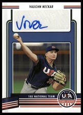2023 Panini Stars & Stripes #18U2-VN Vaughn Neckar 18U National Team AU