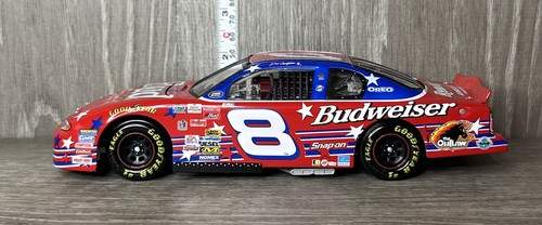 2000 Action 1:24 Dale Earnhardt Jr #8 Bud US Olympic Team Monte Carlo Stock Car - Picture 2 of 7