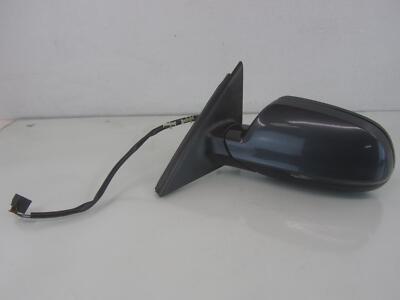 10-16 AUDI A4 Sedan Left Driver L Door Mirror Power Painted Finish Meteor Gray