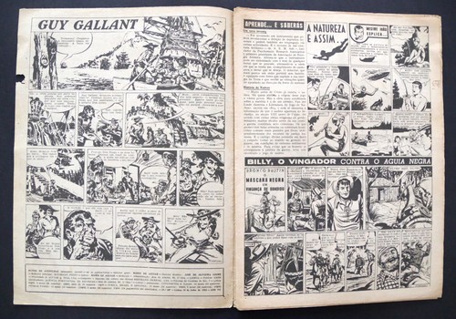 Mundo Aventuras 1953 #207 Zama Guy Gallant Tomahawk Tom Superman Jungle Jim - Imagen 2 de 8