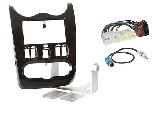 JVC Bluetooth DAB+ Autoradio für Dacia Sandero / Stepway 2008-2011 braun - Bild 2 von 5