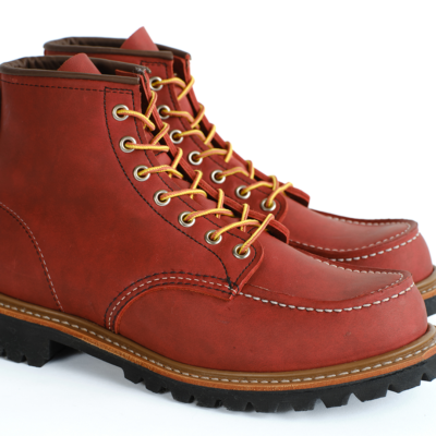 Red Wing Norway Moc Oro Russet Leather Russet 8209 Size Men's