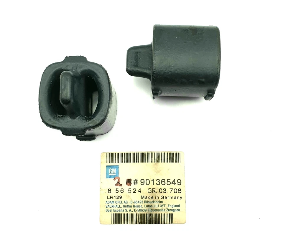 2x Original Opel Parachoques Suspensión Trasero Ascona C, Corsa A - 90136549 - Imagen 3 de 4