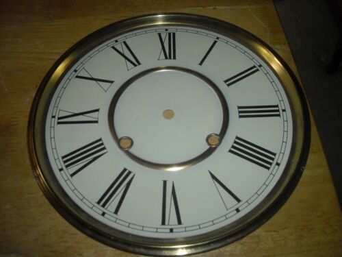 10 18" Sam Heung regulator metalowa tarcza zegara używana - Zdjęcie 1 z 2