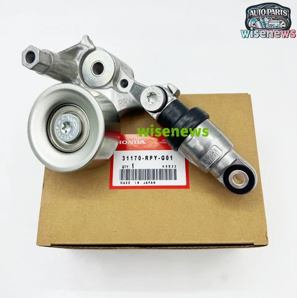 Belt Tensioner Assembly For 2017-2024 Honda Civic Accord Acura RDX TLX 2.0L New - Image 2 of 4
